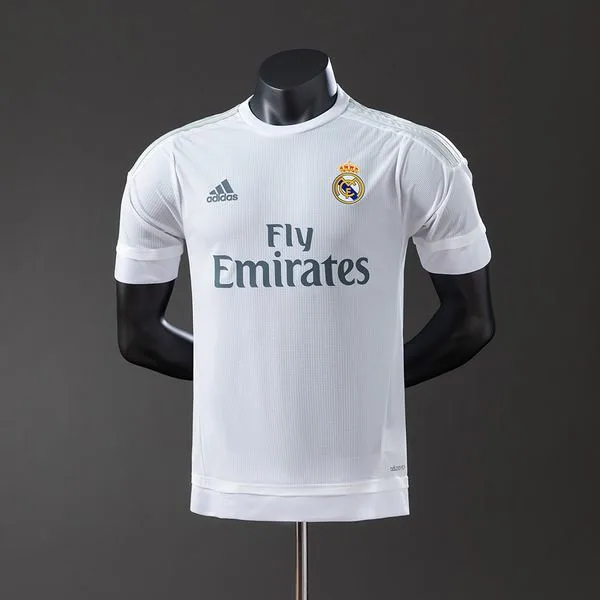Camiseta de fútbol Real Madrid 2015/16 LOCAL MANGA CORTA VERSION JUGADOR